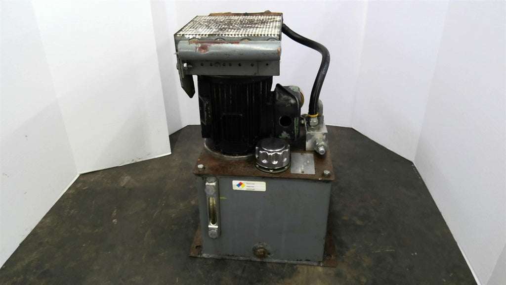 HPU6127 M19G126 Oil Pump W/ Cooler 1.5 HP AC Motor 4P 3 PH 208-230/460 V 60 HZ