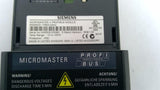 Siemens 6SE6400-1PB00-0AA0 Micromaster 4 Profibus Module