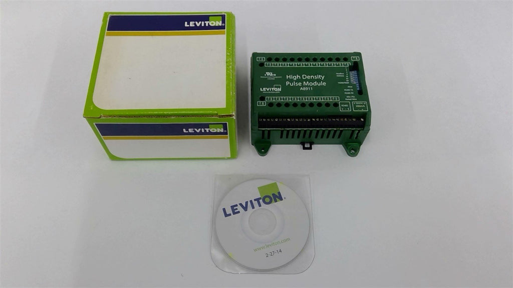 Leviton A8911-23 High Density Pulse Module 9-30 VDC 23 Pulse Inputs
