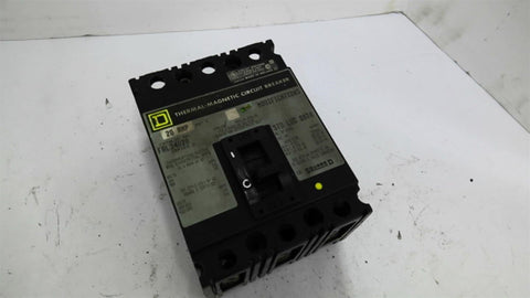 Square D 20A FAL34020 480VAC Circuit Breaker