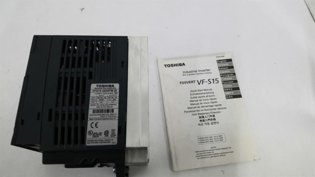Toshiba VFS15-2004PM-W 0.5 HP 60Hz Drive 1/2 HP
