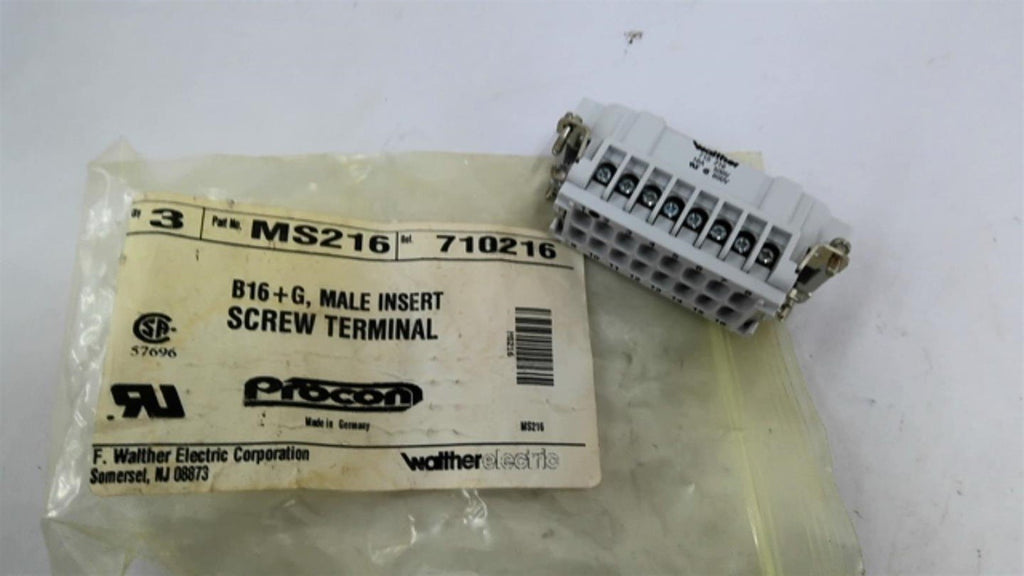 Walther Electric MS216 Procon Wather Electric