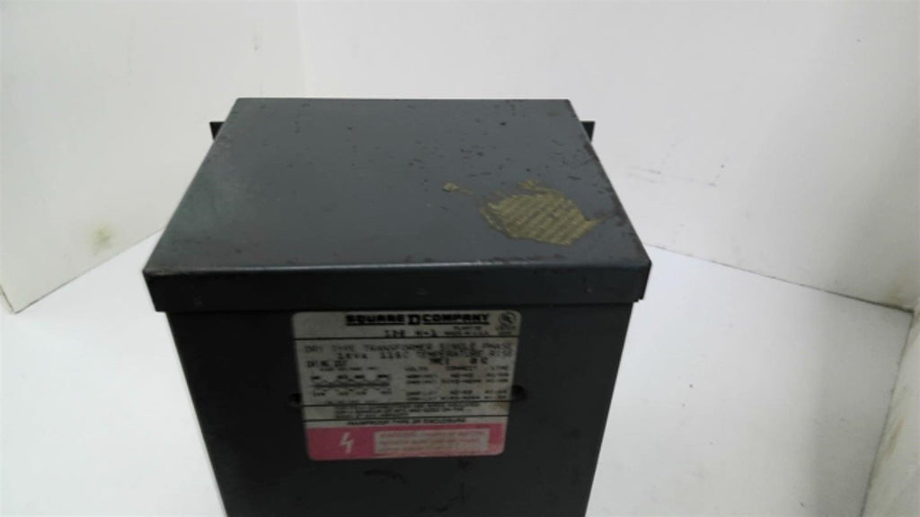Square D SDB H-1 1S1F 1KVA Transformer 480/240 Pri 240/120 Sec Volts