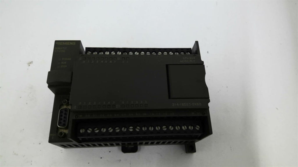 Siemens 6ES7 214-1BD23-0XB0 Power Supply 04 VAC