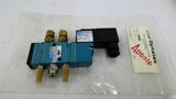 MAC 411A-BQA-DM-DDFJ-1JB Solenoid Valve 120 PSI DMB-DDFJ-1JB 24VDC