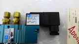 MAC 411A-BQA-DM-DDFJ-1JB Solenoid Valve 120 PSI DMB-DDFJ-1JB 24VDC