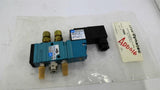MAC 411A-BQA-DM-DDFJ-1JB Solenoid Valve 120 PSI DMB-DDFJ-1JB 24VDC