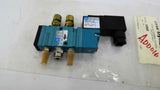 MAC 411A-BQA-DM-DDFJ-1JB Solenoid Valve 120 PSI DMB-DDFJ-1JB 24VDC