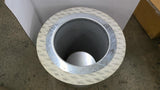 Quincy 2013402036 Air Filter 15" ID 19" Cap OD 23 11/16" 25 1/2"High