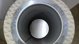 Quincy 2013402036 Air Filter 15" ID 19" Cap OD 23 11/16" 25 1/2"High