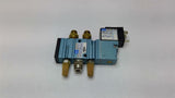 MAC 411A-BOA-DM-DDFJ-1B Solenoid Valve With DMB-DDFJ-1JB 24 VDC 11tts 120 PSI