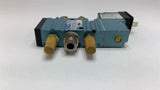 MAC 411A-BOA-DM-DDFJ-1B Solenoid Valve With DMB-DDFJ-1JB 24 VDC 11tts 120 PSI