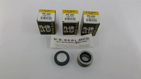 U.S. Seal PS-201 Pump Seal Lot Of 3