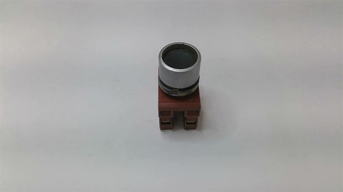 Black Pushbutton With 2 GE P9B10VN Contact