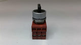 2 Position Selector Switch With 3 GE P9B10VN Contact Block