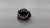 2 Position Selector Switch With 3 GE P9B10VN Contact Block