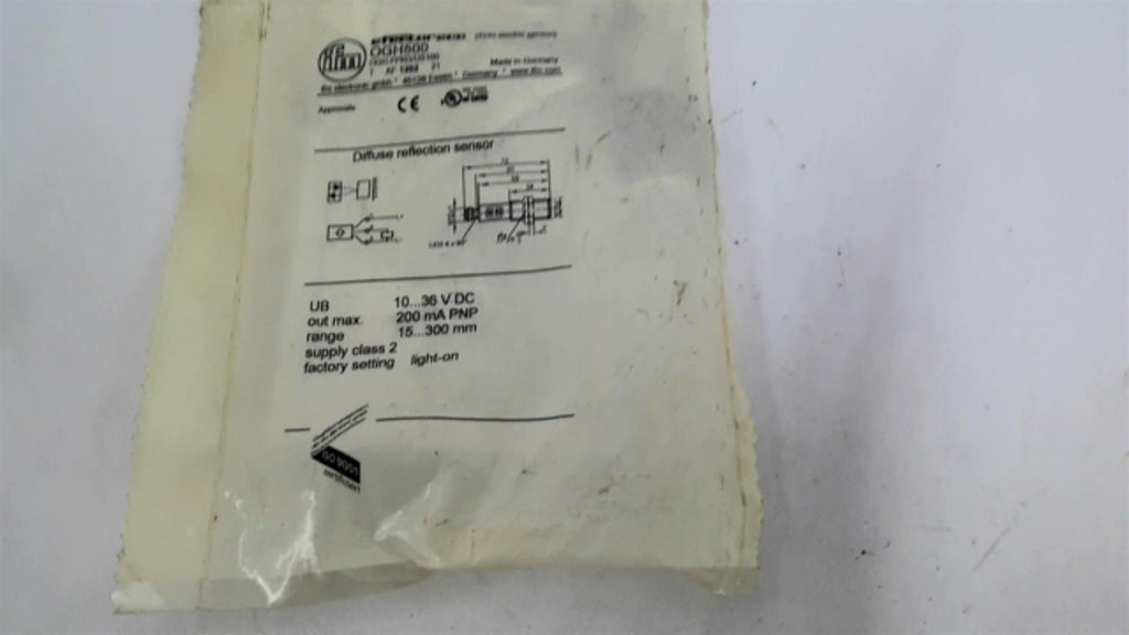 ifm efector200 OGH500 Sensor