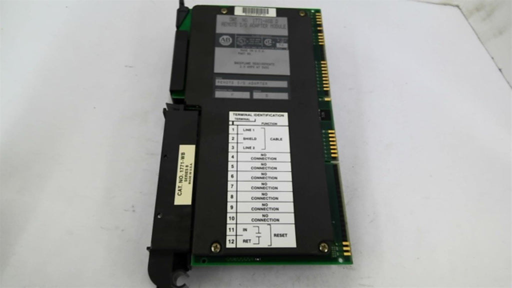 Allen Bradley 1771-ASb D Remote I/O Adapter Module