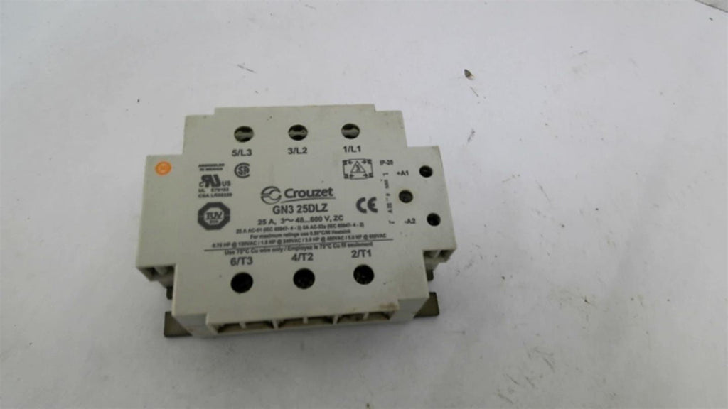 Crouzet GN3 25DLZ 25A 600V Solid State Relay