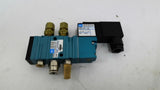 MAC 411A-B0A-DM-DDFJ-1JB Valve DMB-DDFJ-1JB Solenoid 24 VDC 120 PSI 12.7 Watts