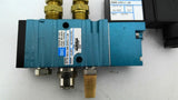 MAC 411A-B0A-DM-DDFJ-1JB Valve DMB-DDFJ-1JB Solenoid 24 VDC 120 PSI 12.7 Watts