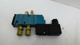 MAC 411A-B0A-DM-DDFJ-1JB Valve DMB-DDFJ-1JB Solenoid 24 VDC 120 PSI 12.7 Watts