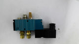 MAC 411A-B0A-DM-DDFJ-1JB Valve DMB-DDFJ-1JB Solenoid 24 VDC 120 PSI 12.7 Watts