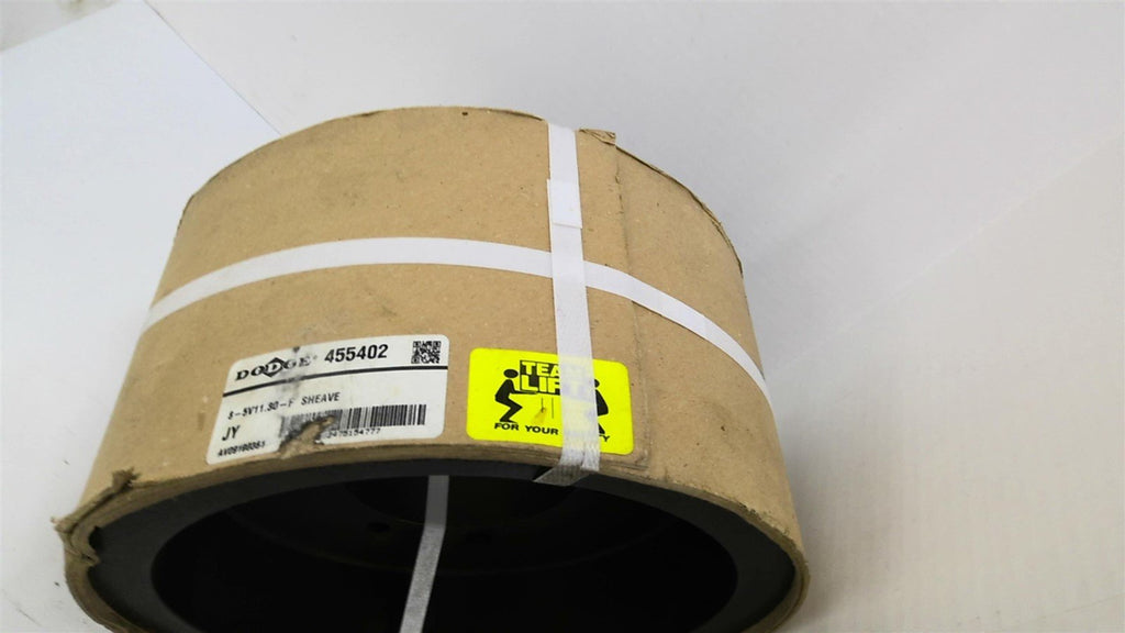 Dodge 455402 8-5V11.30 F Pulley 8 Groove 5V Belt Width uses F bushing