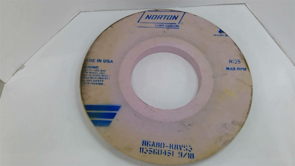 Norton 86A80-K8VS3113560451 9/18 Grinding Wheel