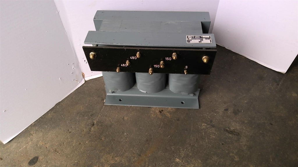 IRET 5 KVA Transformer 480 Pri V 150 Sec V 3 Phase