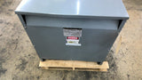 Square D 75T3H 75 KVA Transformer 480 Pri V 208/120 Sec V 3 Phase