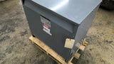 Square D 75T3H 75 KVA Transformer 480 Pri V 208/120 Sec V 3 Phase