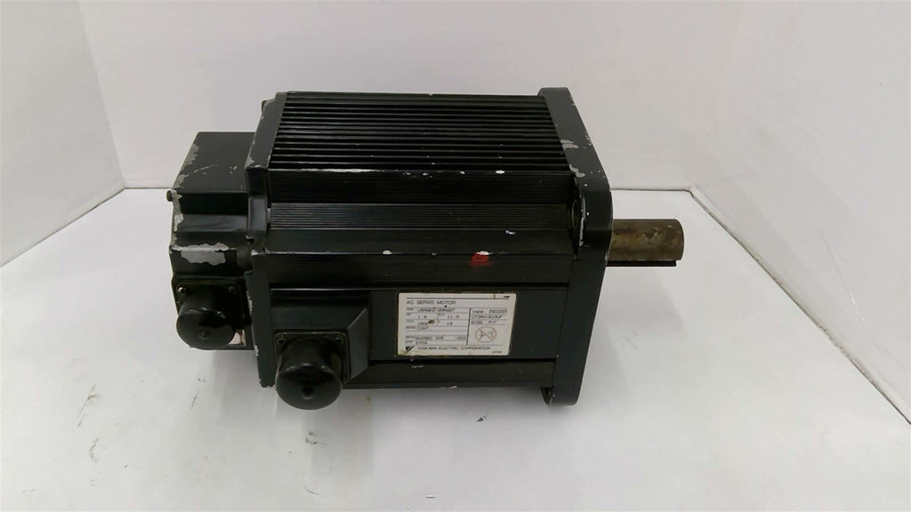 Yaskawa Electric USAGED-20A22T A.C. Servo Motor 1.8 KW 1500 RPM 11.5 Amp