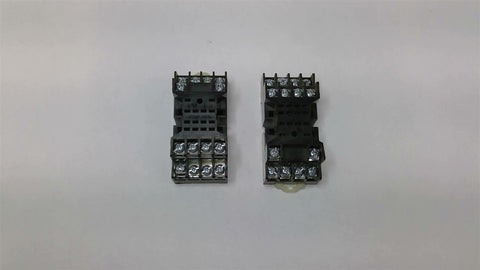 Custom Connector MT14-PC Relay Socket 300 Volt 7 Amp Lot Of 2