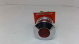 Furnas 52PA2G2A Red Illuminated Pushbutton With 52BAJ & D0735