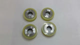 EMT 1-4765-3 Pinch Roller 3/8" Thick 1/8" Bore 3" Wide Lot Of 4