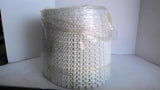 Habasit America M2450 Radius Flush Grid Polypropylene Conveyor Track 10' L