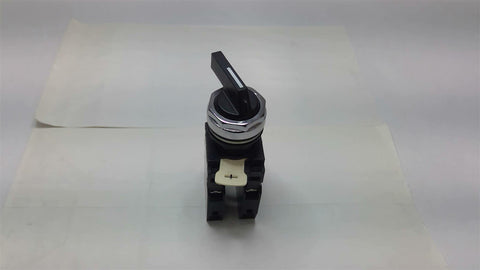 2 Position Selector Switch W/ 2 Eaton Cutler-Hammer E22B20