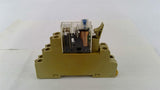 Omron G2R-2-SN Relay 24 VDC With 15Z1C Base 5 Amp 250 Volt Lot Of 3