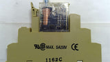 Omron GSR-2-SND Relay 24 VDC With 1162C Base 5 Amp 250 Volt Lot Of 3