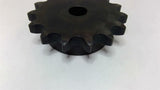 Sprocket 80B15 80 Chain Size 15 Teeth 1" Bore