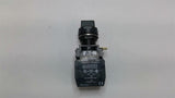 2 Position Selector Switch With 2 Cutler Hammer E22B20 Contact Blocks Lot Of 2