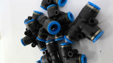 Festo 8 TEE 8MM Lot Of 9