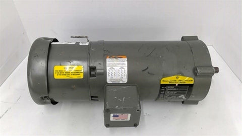 Baldor VBM3546 1 HP Brake Motor 1725 RPM 56C 208-230/460 V TEFC 2 Amp