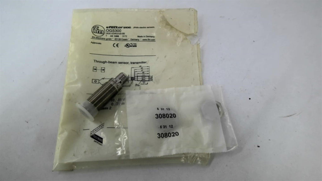 IFM OGS300 Through Beam Sensor