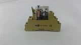 Omron GSR-2-SND Relay 24 VDC With 0442C Base 5 Amp 250 Volt Lot Of 3