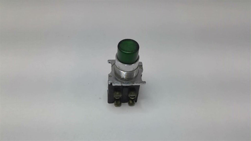 Green Illuminated Push Button 120 Volts 50/60 HZ