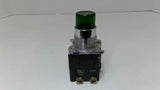 Green Illuminated Push Button 120 Volts 50/60 HZ