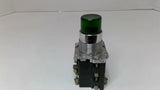 Green Illuminated Push Button 120 Volts 50/60 HZ