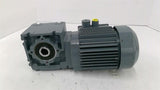 Sew-Eurodrive WA10 DR2S56MR4 Spiroplan Gear Motor 1/8 HP 460 Volt 60:1 Ratio